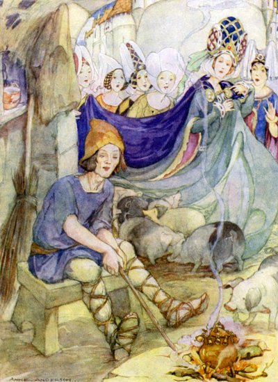 The Swineherd by Anne after Anderson